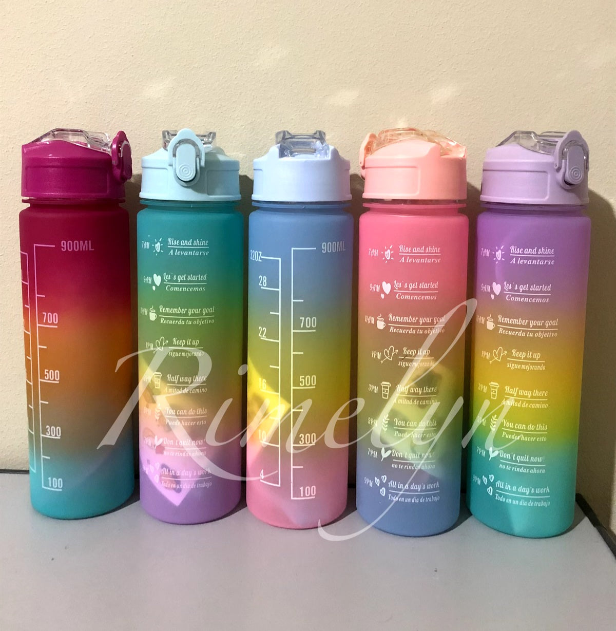 Plastic water bottle