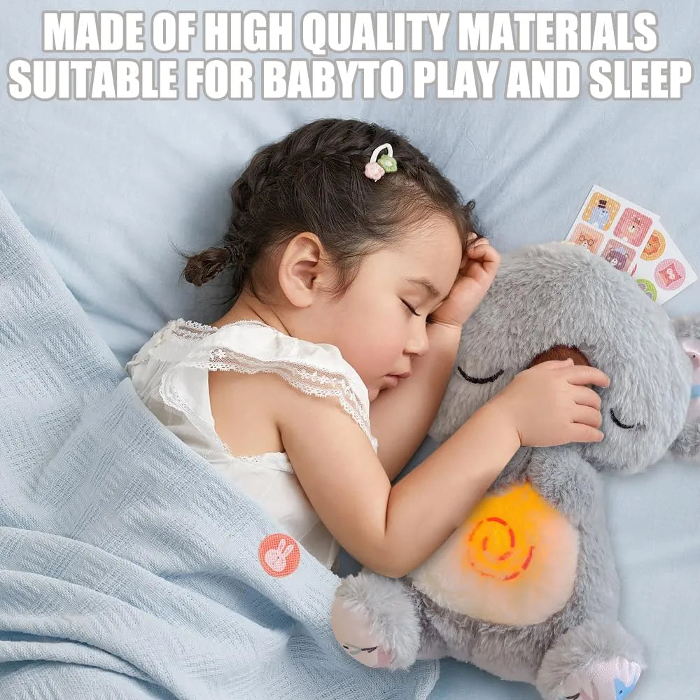 Breathing koala plush toy