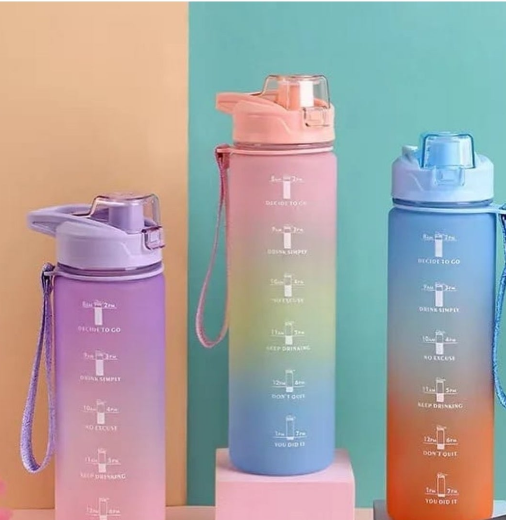 Plastic water bottle 1 liter