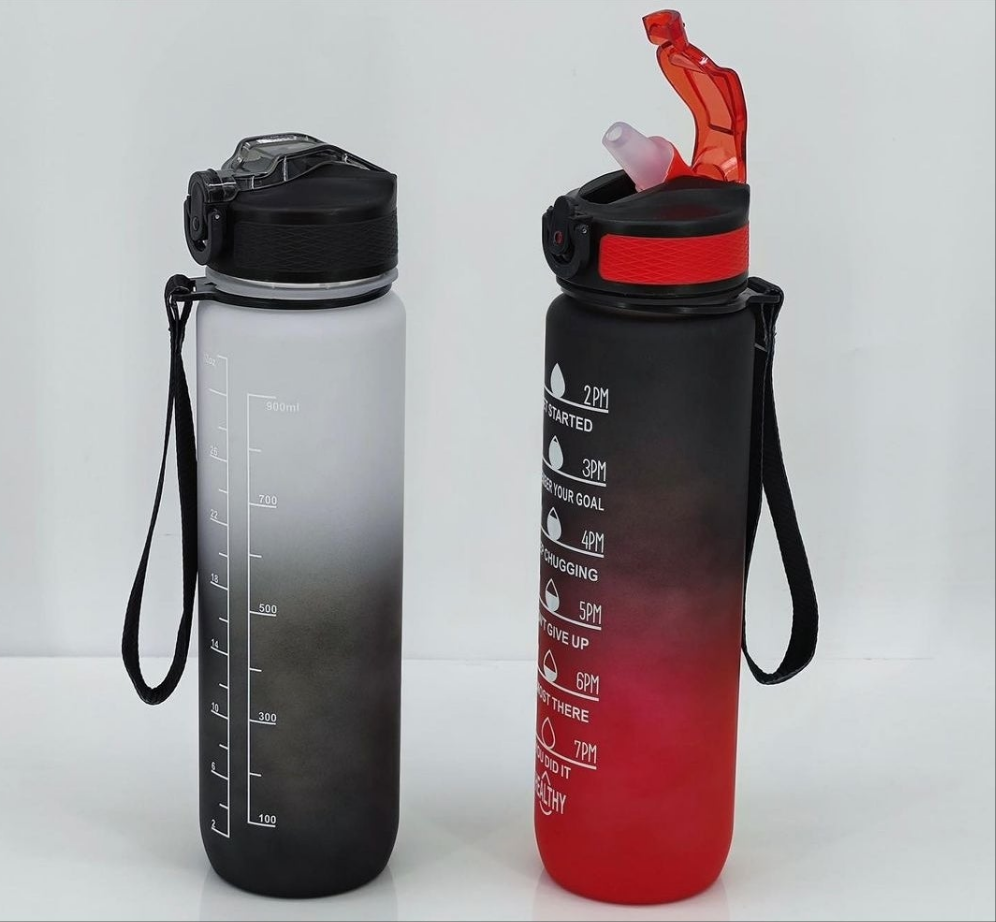 Plastic water bottle 1 liter