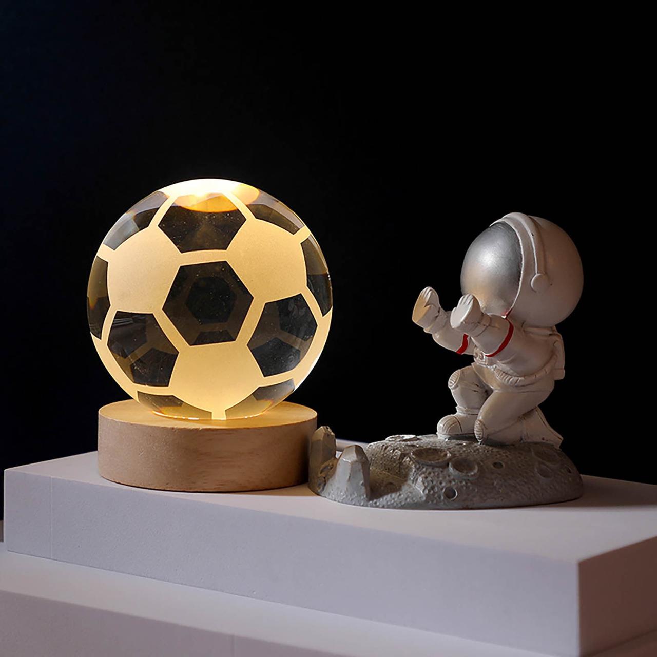 Crystal ball night light