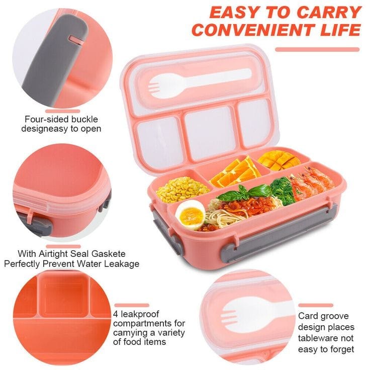 Lunch box 4 sections