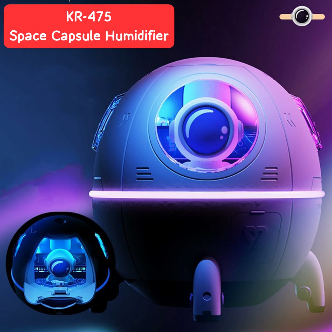 Space capsule humidifier