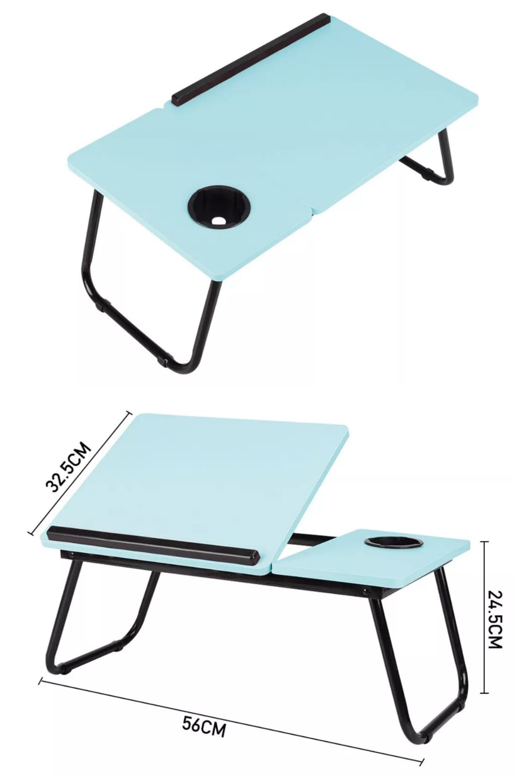Adjustable laptop table
