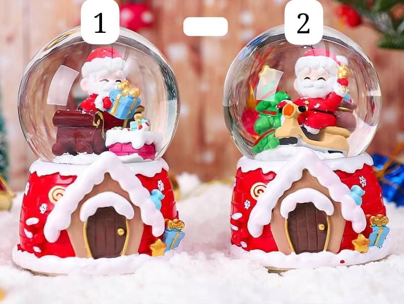 Big snowball with light and music-5