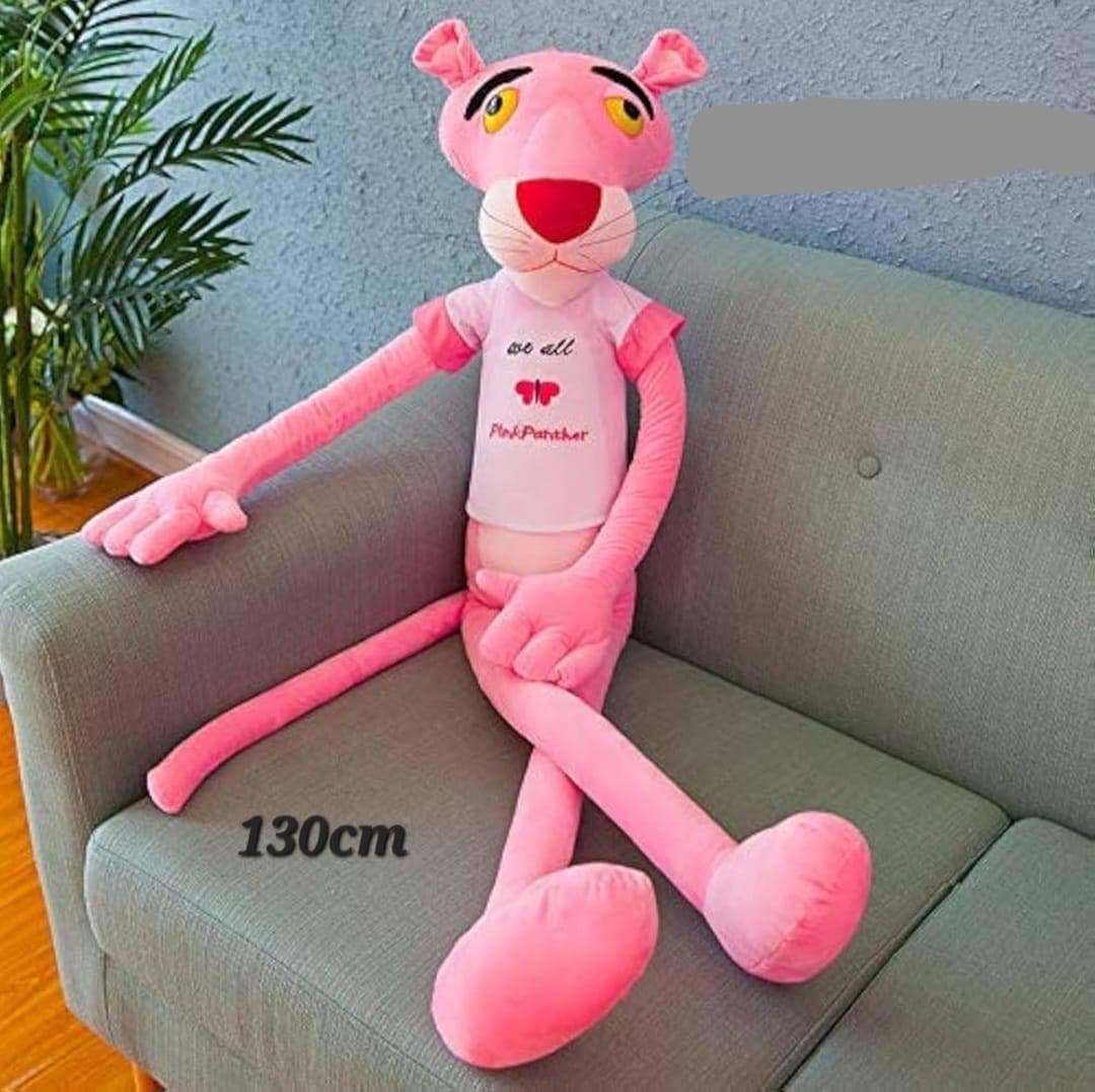 Pink panther plushie 130 cm