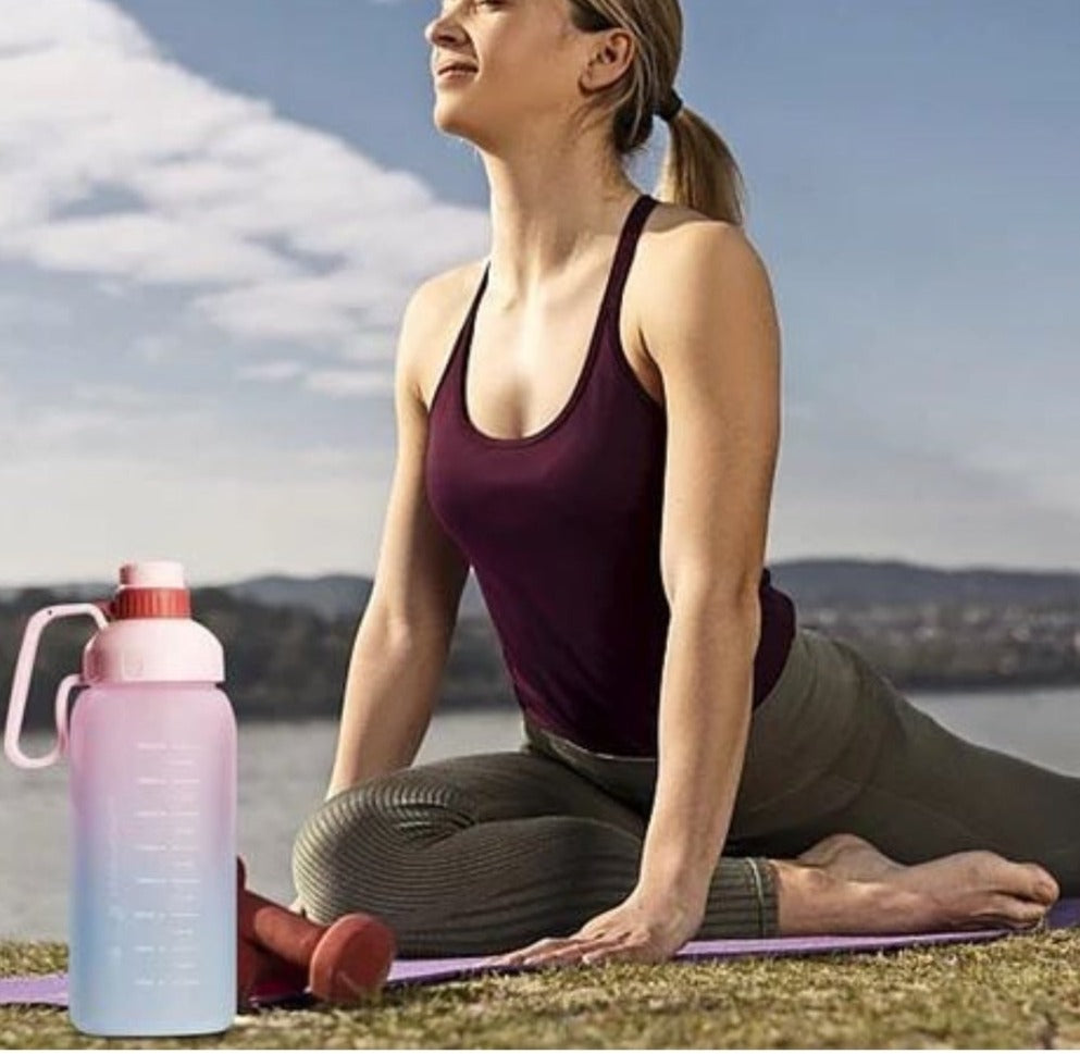 Plastic water bottle 2 liters