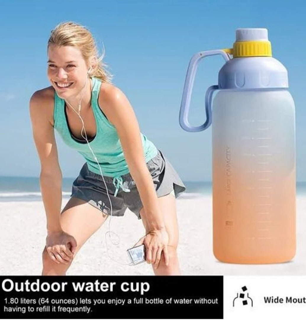 Plastic water bottle 2 liters