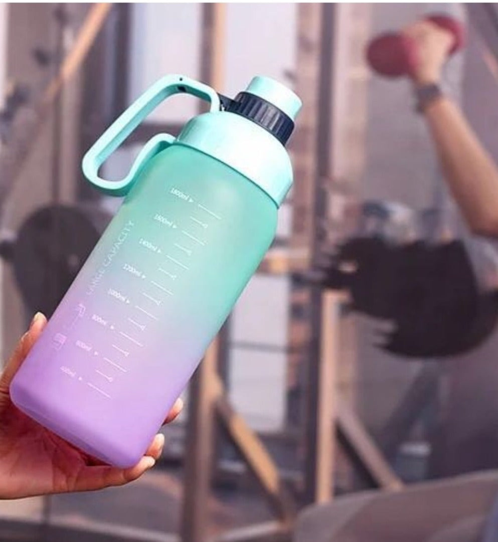 Plastic water bottle 2 liters