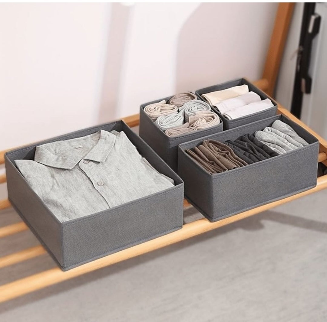 Set of 4 drawer organizers