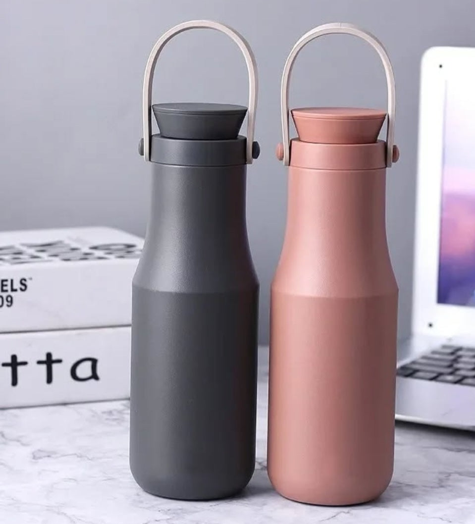 Stainless steel double vacuum insulated thermos