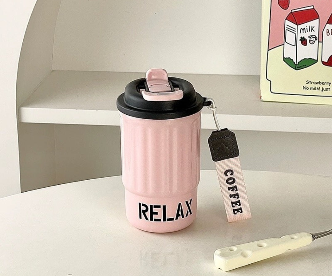 Stainless steel double wall mug