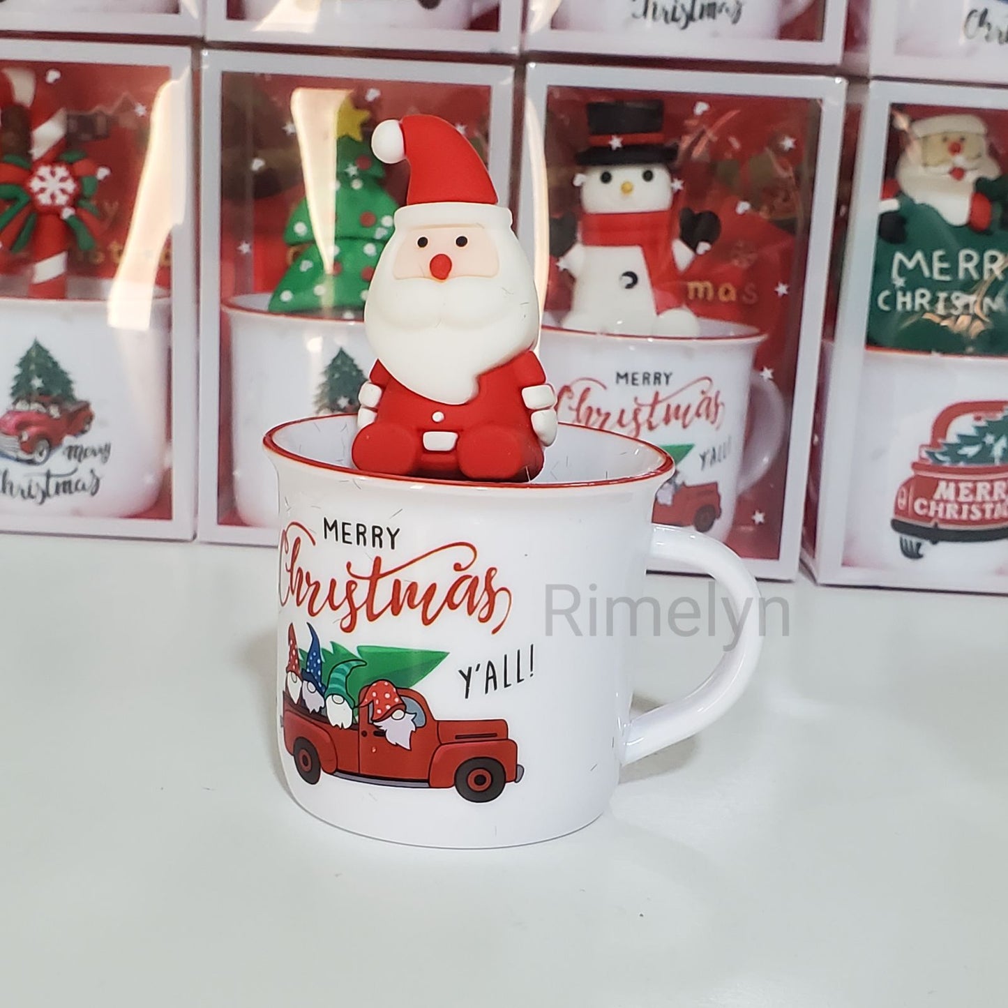 Christmas cup decoration