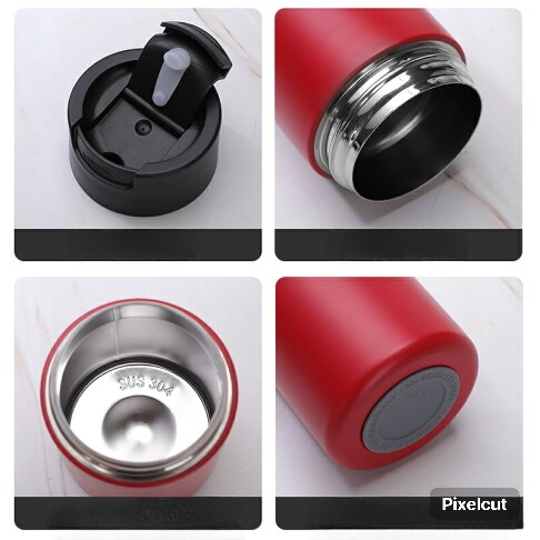 Stainless steel double vacuum insulated mug