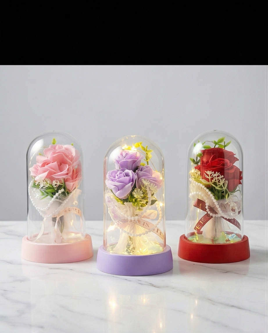 Artificial flower with led light