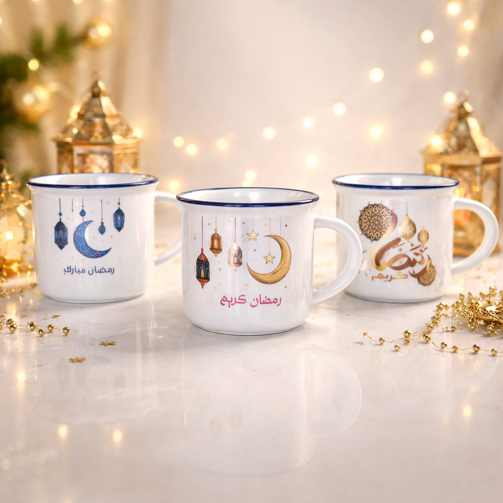 Ramadan coffee cups set of 3
