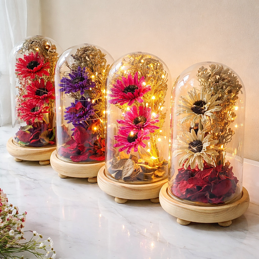 Artificial flower with led light