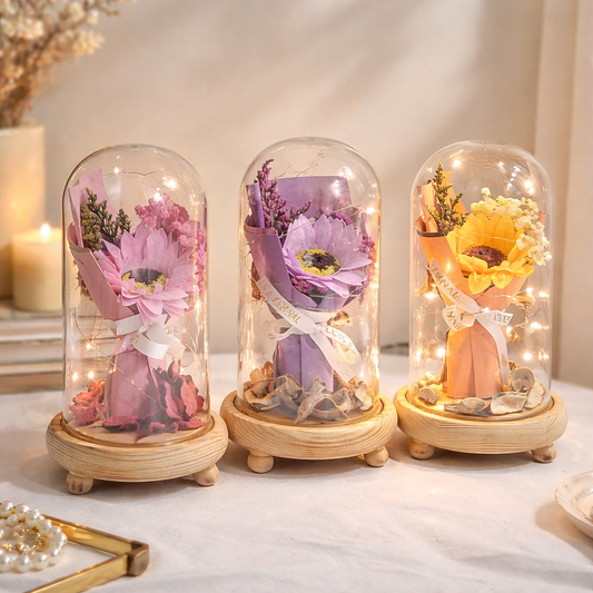 Artificial flower with led light