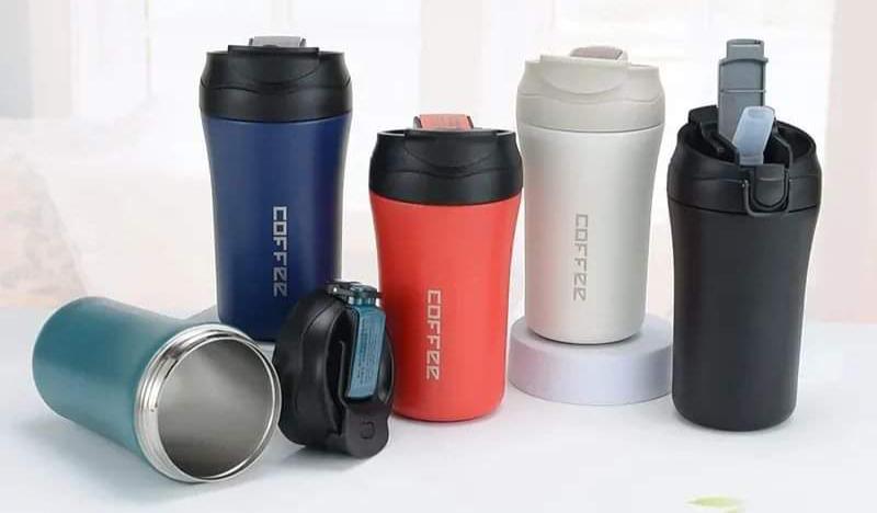 Stainless steel vacuum insulated mug - Rimelyn