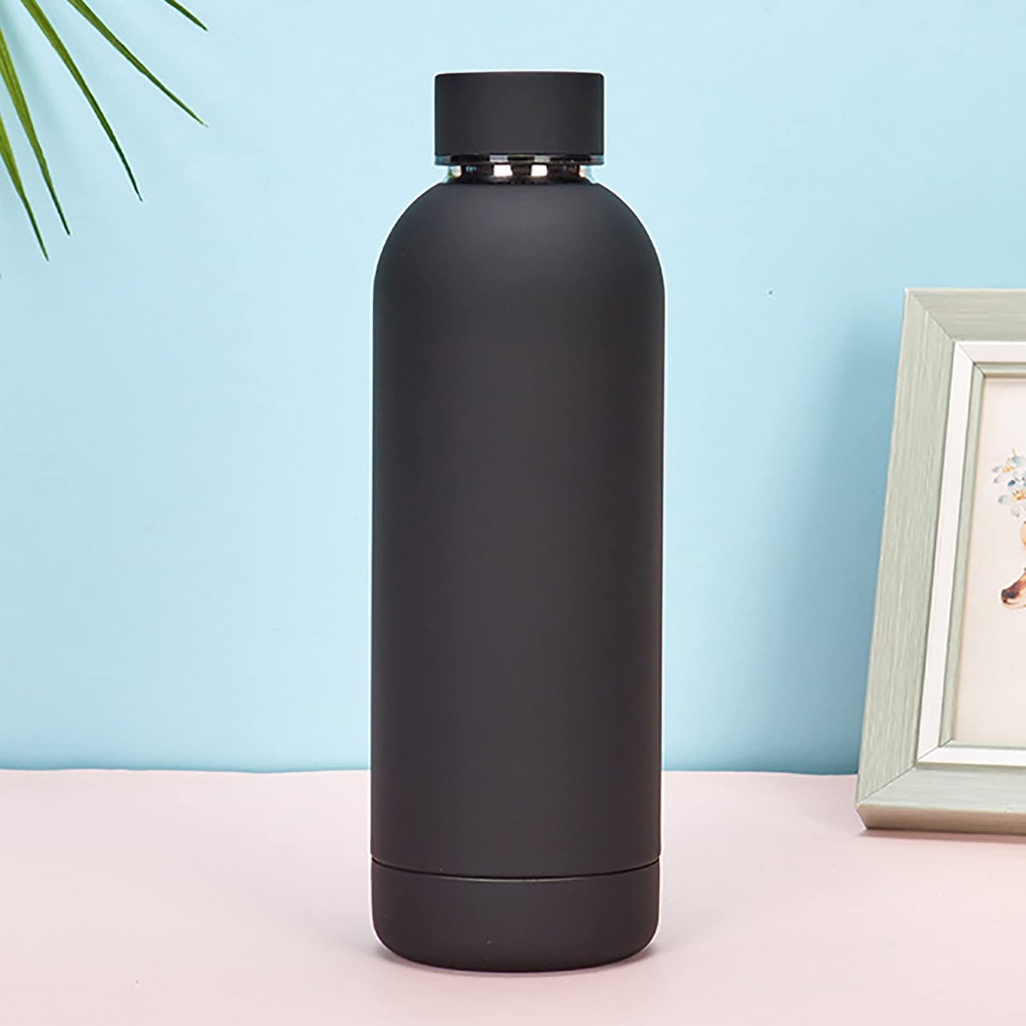 Stainless steel water bottle