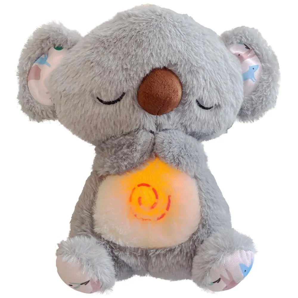 Breathing koala plush toy