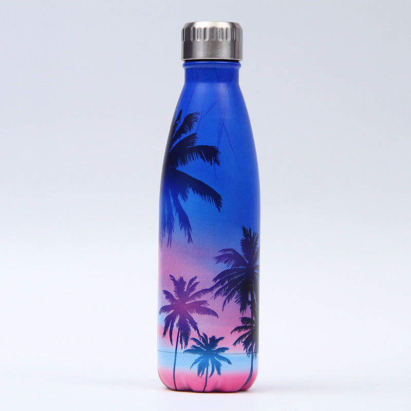 Stainless steel vacuum bottle