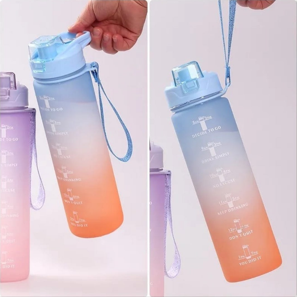 Plastic water bottle 1 liter