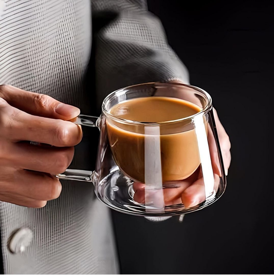 Glass mug