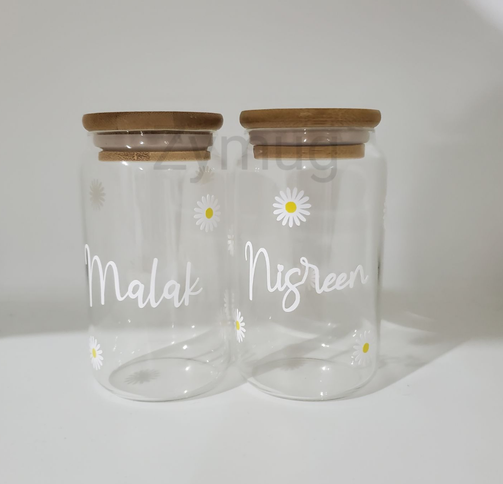Customized Glass jar