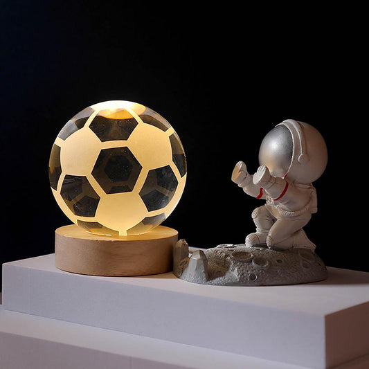 Crystal ball night light