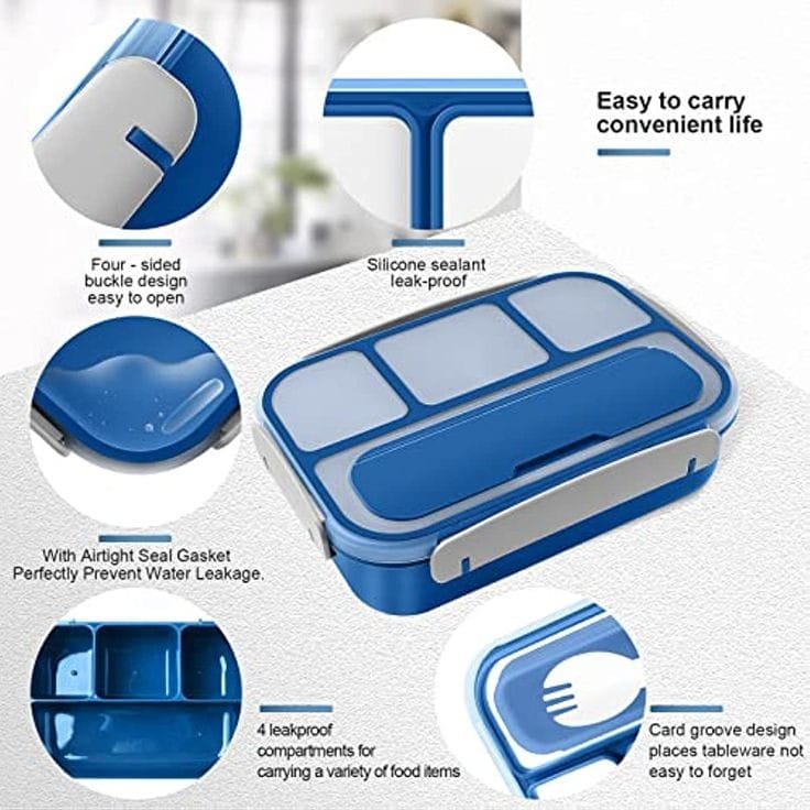 Lunch box 4 sections