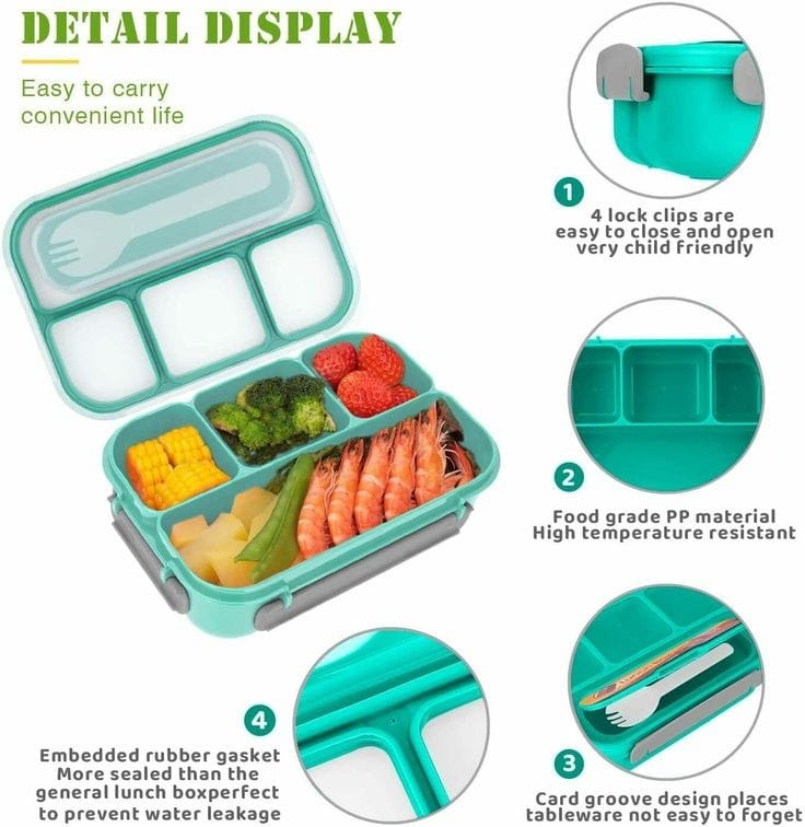 Lunch box 4 sections