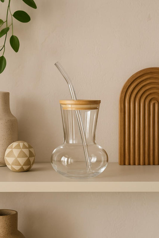 Glass iced coffee cup-0a