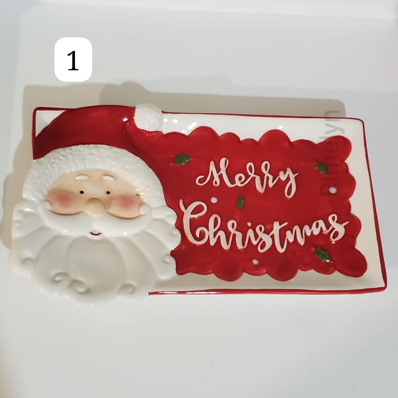 Christmas plate-1