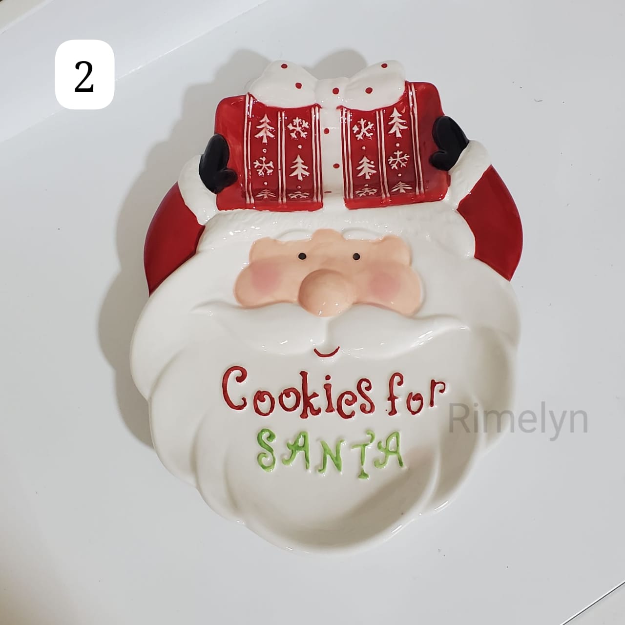 Christmas plate-1