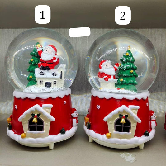 Big snowball with light and music-4