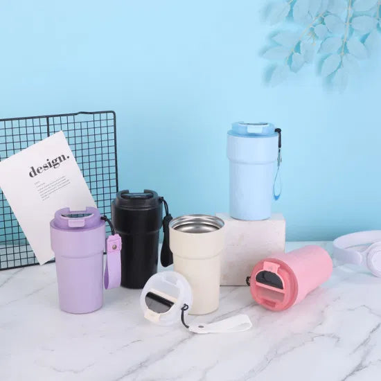 Stainless steel double vacuum insulated mug