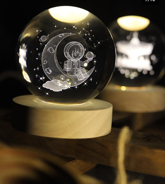 Crystal ball night light - Rimelyn