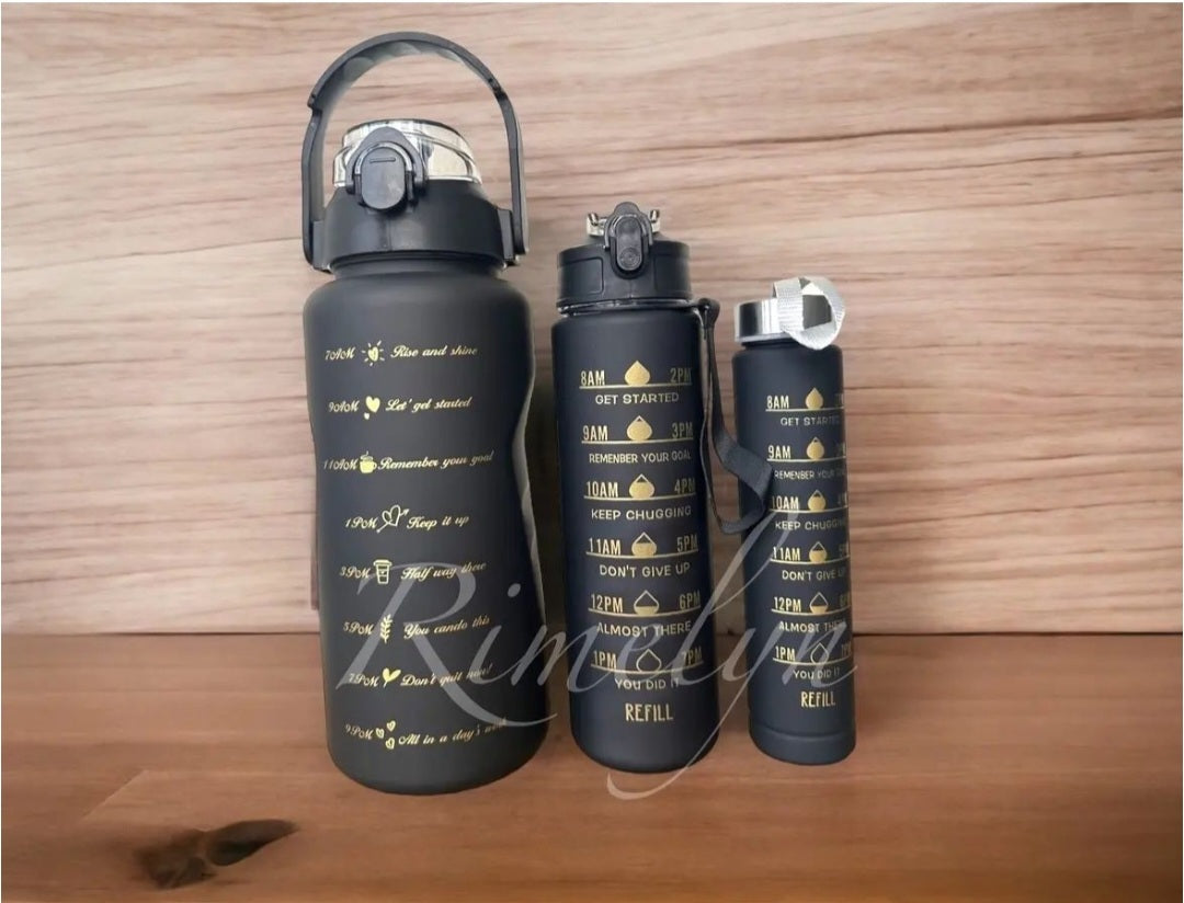 Plastic set water bottles - Rimelyn