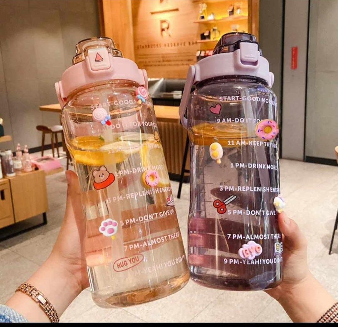 Plastic water bottle