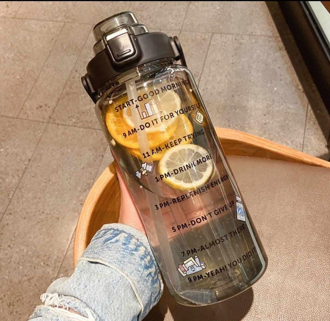 Plastic water bottle