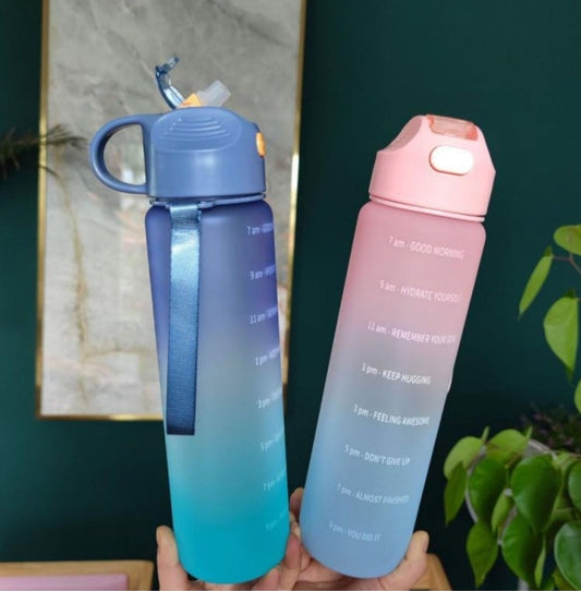 Plastic water bottle 1 liter
