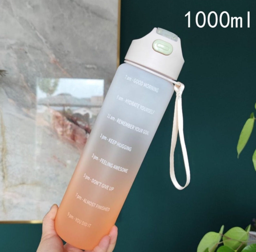 Plastic water bottle 1 liter