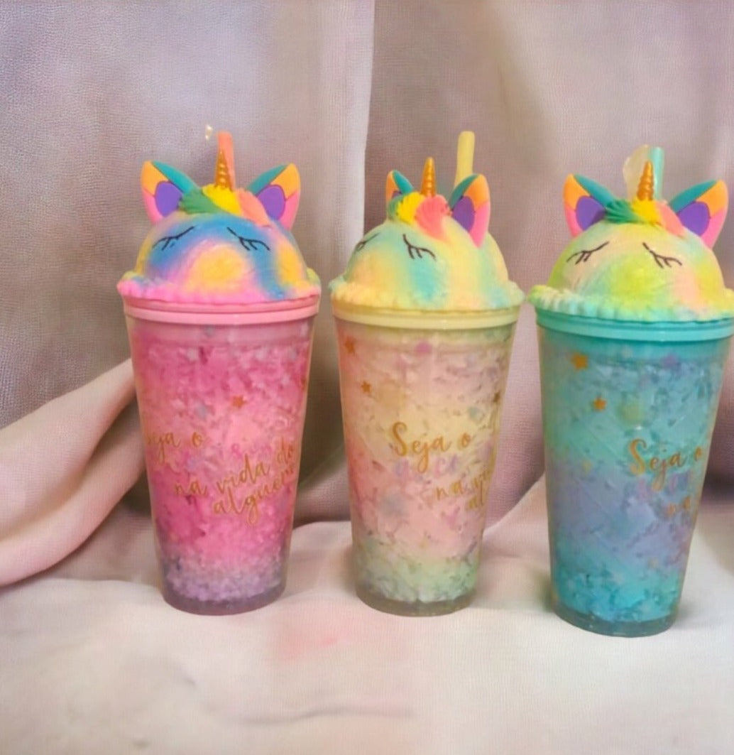 Triple wall unicorn cup