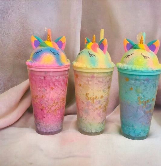 Triple wall unicorn cup