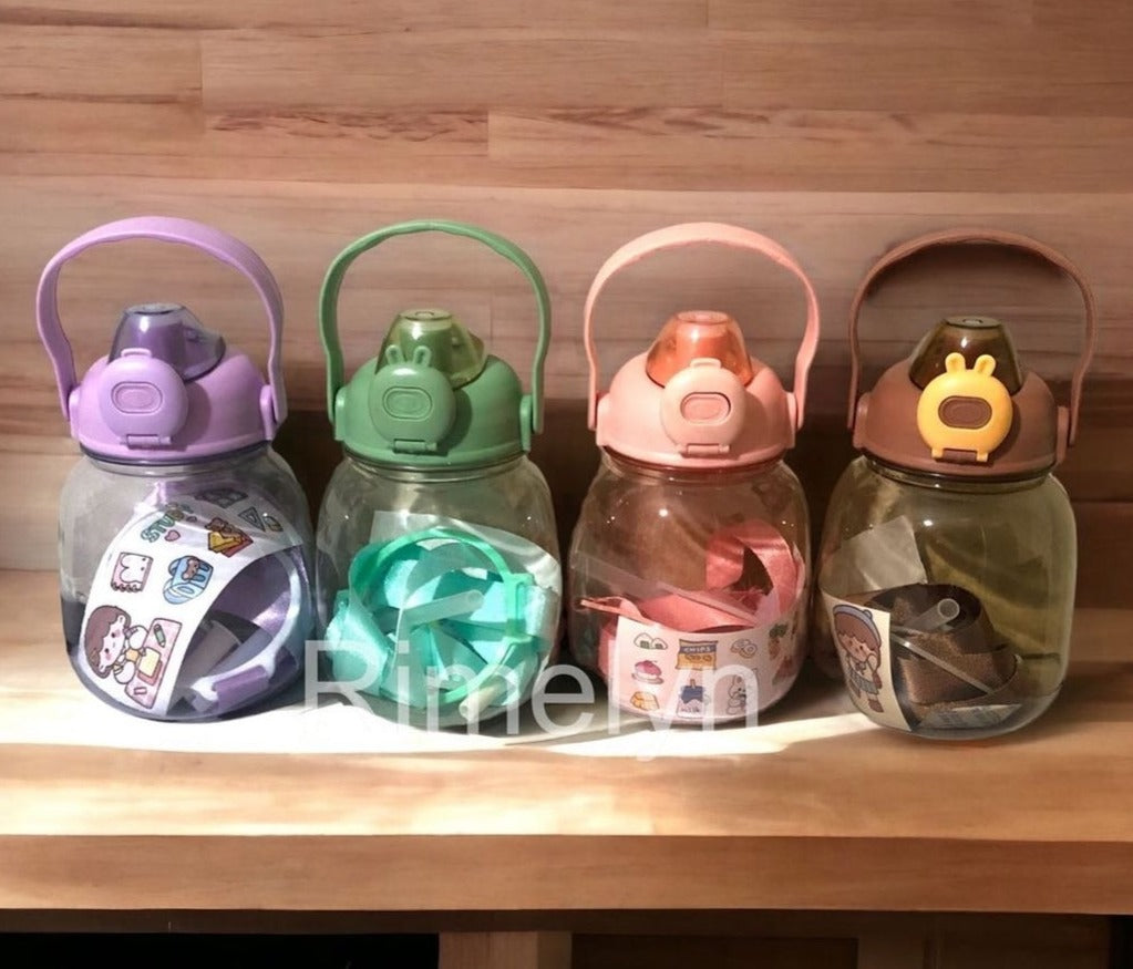 Plastic water bottle 1000 ml