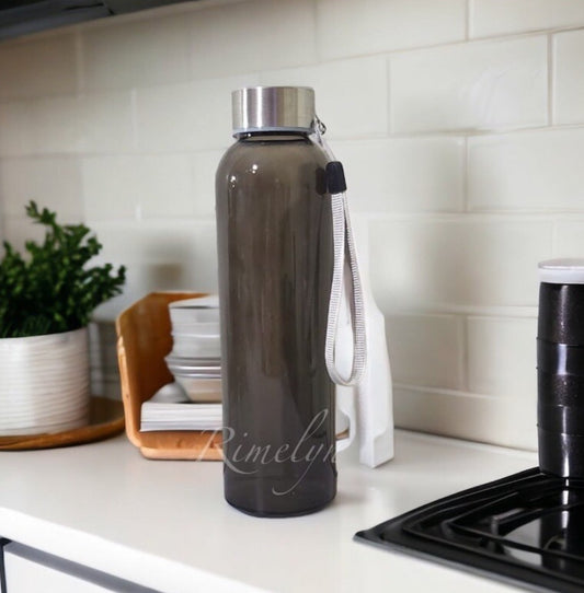 Glass water bottle 500 ml
