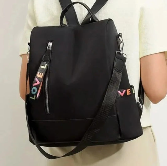 Shoulder and Backpack high quality with anti-theft rear zipper