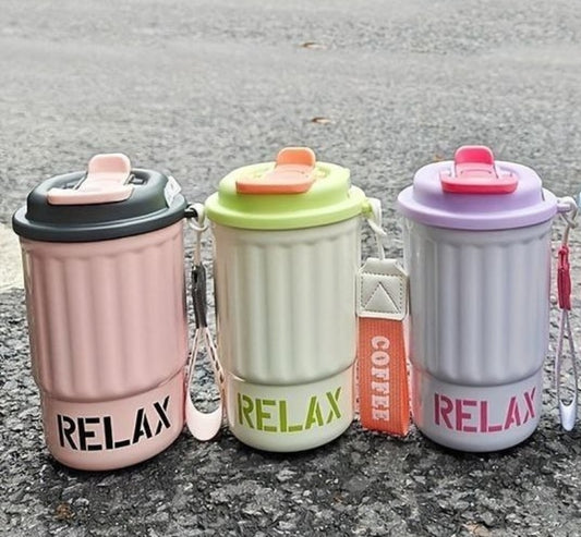 Stainless steel double wall mug