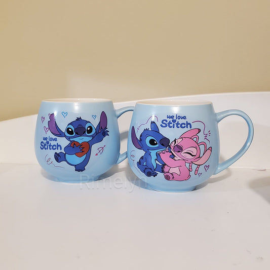 Stitch and angel cups